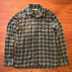 Outerknown Green Flannel